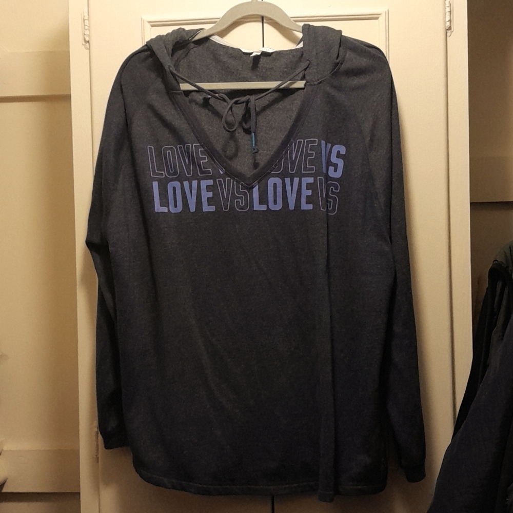 Victoria's Secret hooded shrt